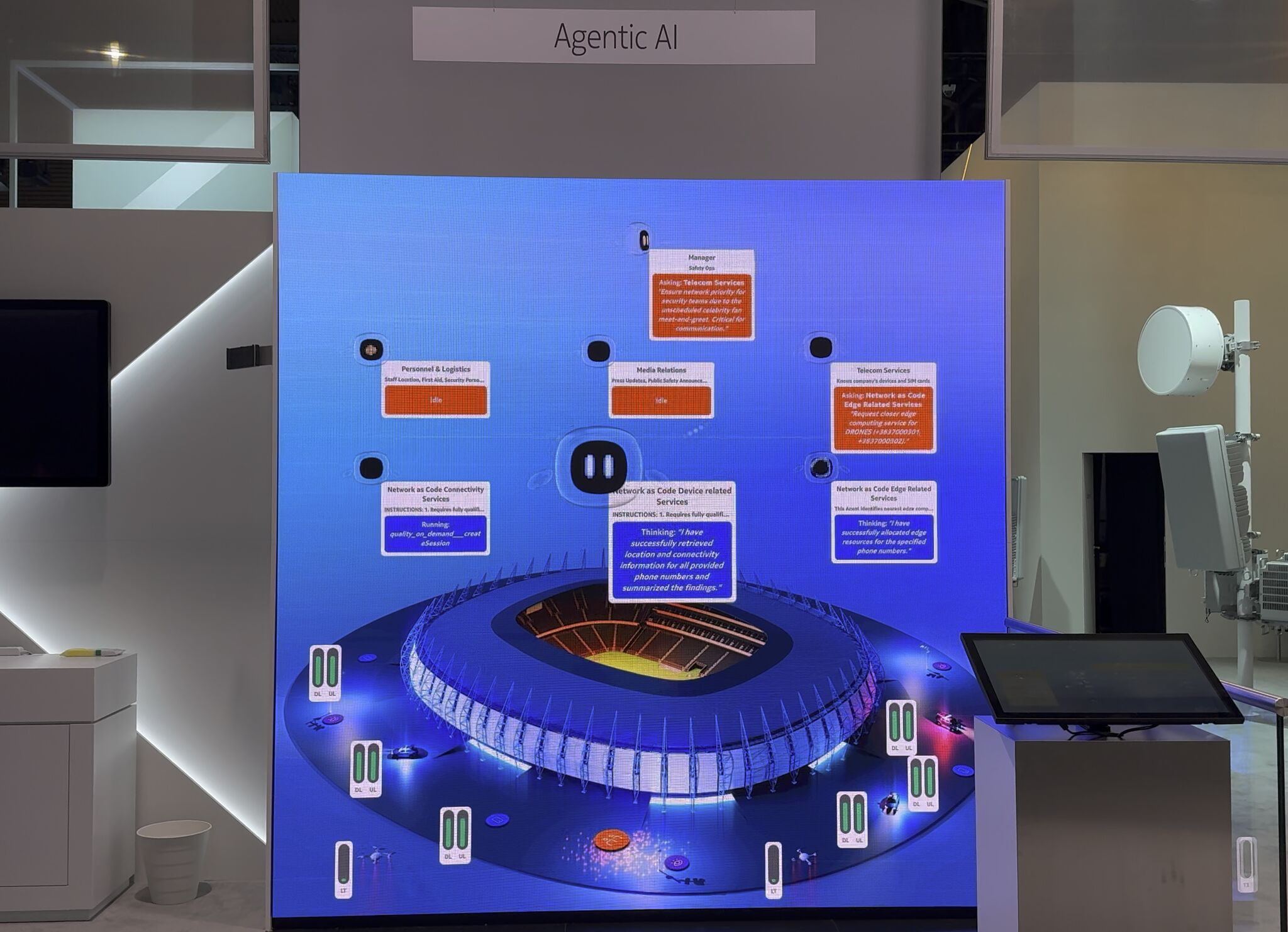 Nokia's Agentic AI and Network as Code demo at MWC26 illustrates autonomous systems programming the network in real-time, dynamically adapting services for a stadium environment while demonstrating the 'Glass Box imperative' for trusted AI-driven networks. Lauri Alho architected the real back-end flows for the demonstrations. 